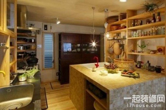 厨房装修效果图之欧式风格 厨房装修效果图之欧式风格